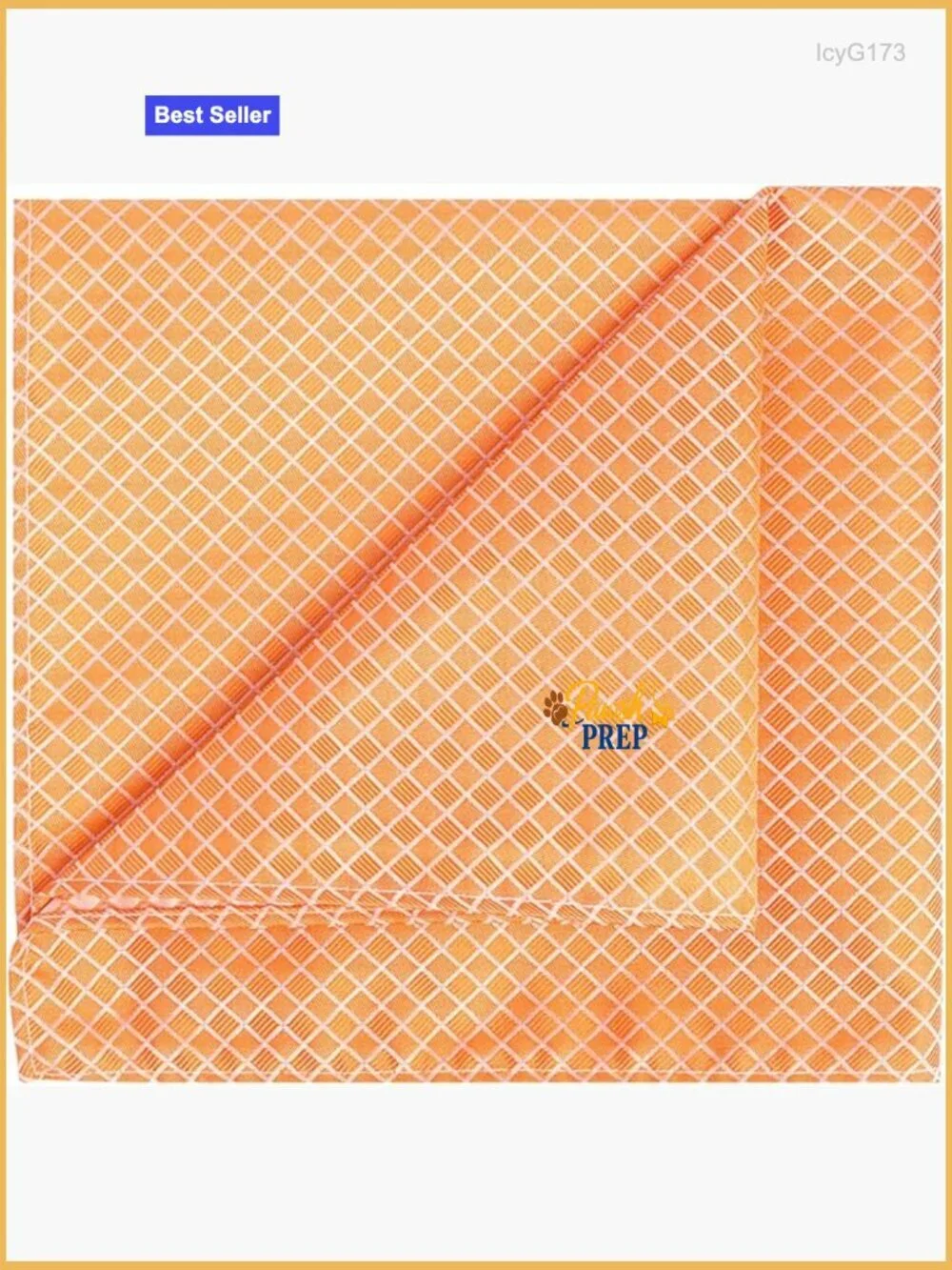 Silk Pocket Square 12x12 Formal Wedding Handkerchief with Gift Box